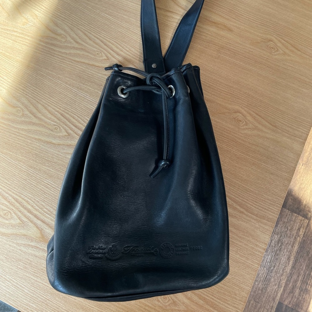 Vintage Fossil Bucket Bag
